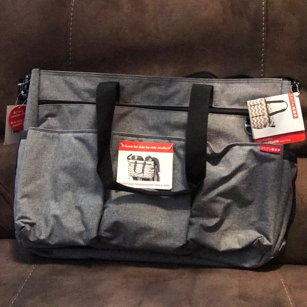 Skip hop duo double diaper bag (twins)
